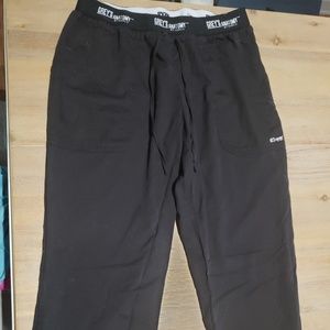 Grey's anatomy active scrub pants, black